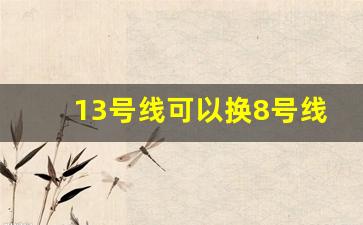 13号线可以换8号线吗_上海10号线换乘13号线