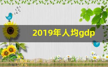 2019年人均gdp_2018年中国人均GDP