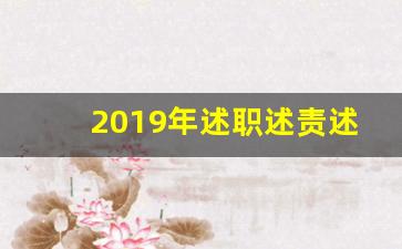 2019年述职述责述廉报告_述责述廉报告