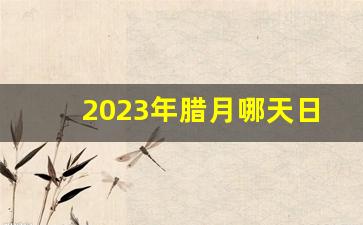 2023年腊月哪天日子最好_结婚日历的挑选方法