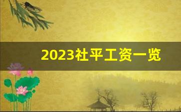 2023社平工资一览表江苏_2023计发基数一览表