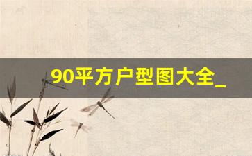 90平方户型图大全_农村三层90平方别墅大全