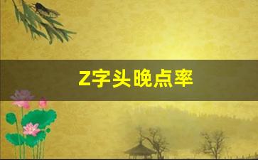 Z字头晚点率