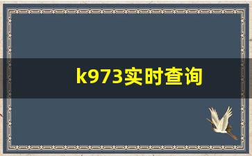 k973实时查询