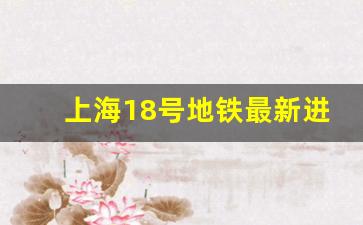 上海18号地铁最新进展_地铁18号线二期主体结构封顶