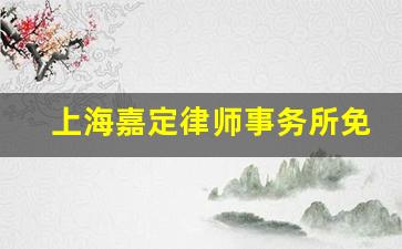 上海嘉定律师事务所免费咨询_嘉定区法律援助中心接待时间