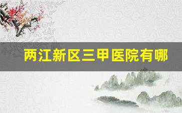 两江新区三甲医院有哪些_重庆市第九人民医院新院