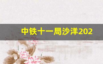 中铁十一局沙洋2023项目