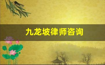 九龙坡律师咨询