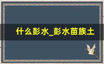 什么彭水_彭水苗族土家族自治县