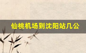 仙桃机场到沈阳站几公里_沈阳飞机场到沈阳站怎么走