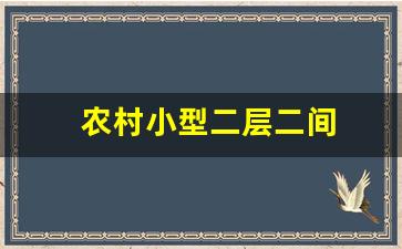 农村小型二层二间