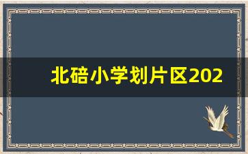 北碚小学划片区2021_北碚学区房有哪些片区划分