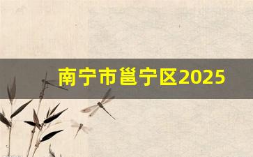 南宁市邕宁区2025规划_邕宁会成为南宁下一个地标吗