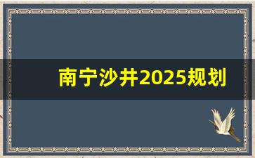 南宁沙井2025规划_2023年沙井将全面爆发