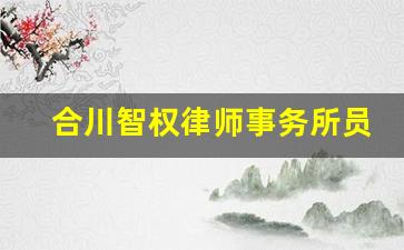 合川智权律师事务所员工名单_合川杨建伟律师