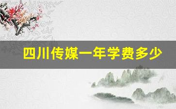 四川传媒一年学费多少_四川传媒学院录取分数线2023