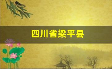 四川省梁平县