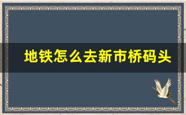 地铁怎么去新市桥码头_火车站到新市桥码头