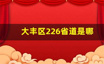 大丰区226省道是哪条路啊_射阳232省道规划图