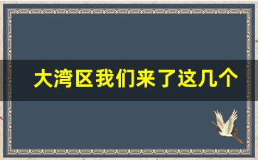 大湾区我们来了这几个字在哪