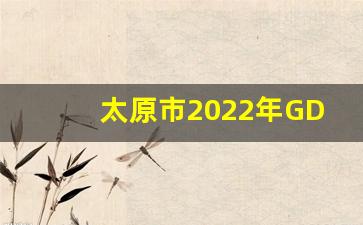 太原市2022年GDP_中国城市gdp排名一览表