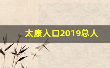 太康人口2019总人数口_沈丘人口2019总人数口