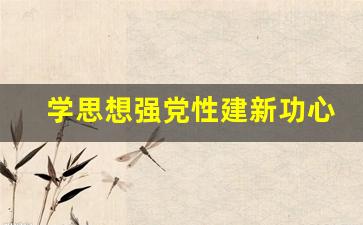 学思想强党性建新功心得体会_学思想强党性树新风心得体会