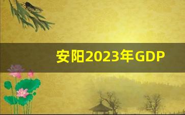 安阳2023年GDP_2023郑州三季度GDP