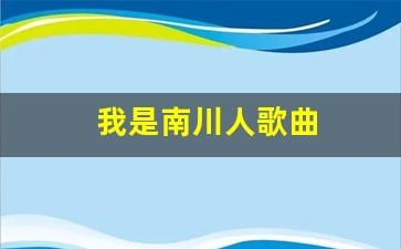 我是南川人歌曲