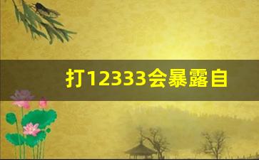 打12333会暴露自己的信息吗_劳动监察大队12345在线咨询