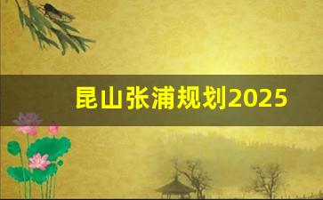 昆山张浦规划2025