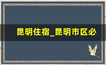 昆明住宿_昆明市区必去景点