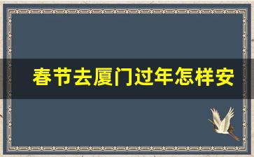 春节去厦门过年怎样安排好_桂林过年去旅游合适吗