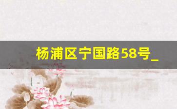 杨浦区宁国路58号_杨浦区宁国路58号交警支队路政业务受理点