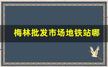 梅林批发市场地铁站哪个出口_福田农批市场9号线哪个出口