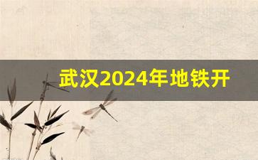 武汉2024年地铁开工项目_武汉2024年西站拆迁计划