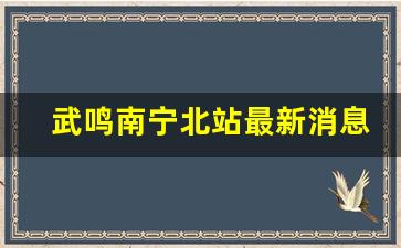 武鸣南宁北站最新消息