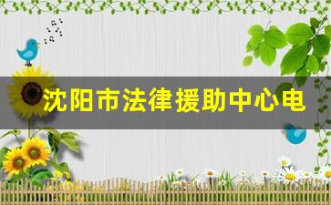 沈阳市法律援助中心电话号码_法律咨询电话12348