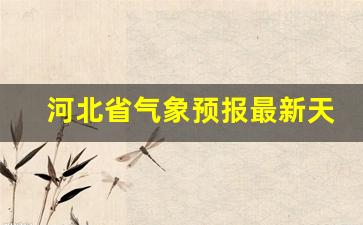 河北省气象预报最新天气预报_河北省现在气温多少度