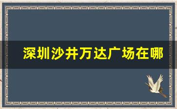 深圳沙井万达广场在哪里