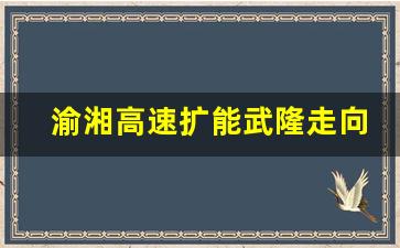 渝湘高速扩能武隆走向图_渝湘复线酉阳至永顺段规划