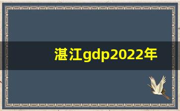 湛江gdp2022年GDP总量_2022年gdp总量