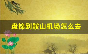 盘锦到鞍山机场怎么去_去盘锦坐飞机到哪里