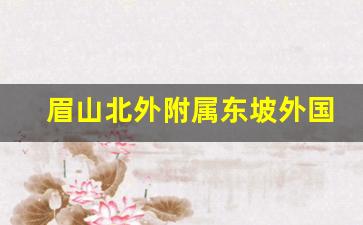 眉山北外附属东坡外国语学校_眉山东坡外国语学校怎么样