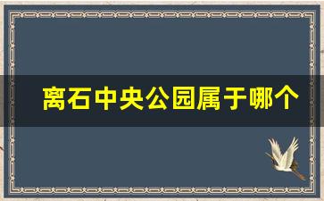 离石中央公园属于哪个社区