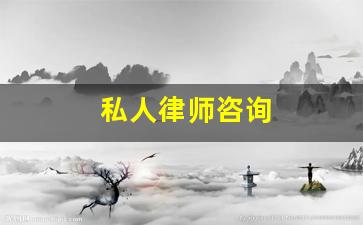 私人律师咨询