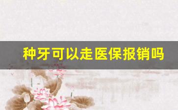 种牙可以走医保报销吗2023年_牙科私人贵还是医院贵