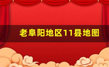 老阜阳地区11县地图_2023最新高清地图