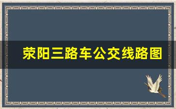 荥阳三路车公交线路图